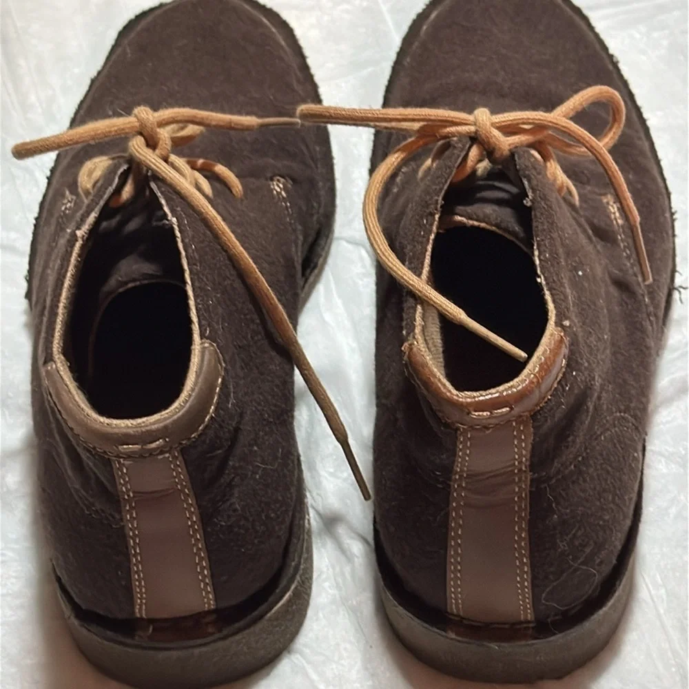 J.‎ Murphy brown lace up Faux suede men’s chukka boots Sz 8.5